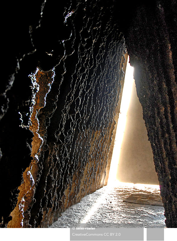 Peter Zumthor, Chapel of St. Niklaus von Flüe, Bruder Klaus, Wachendorf, Mechernich, North-Rhine-Westphalia, Germany